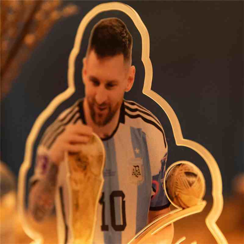 Recuerdo para Hincha Messi Letrero Luminado YKTG15 - Haga un click en la imagen para cerrar