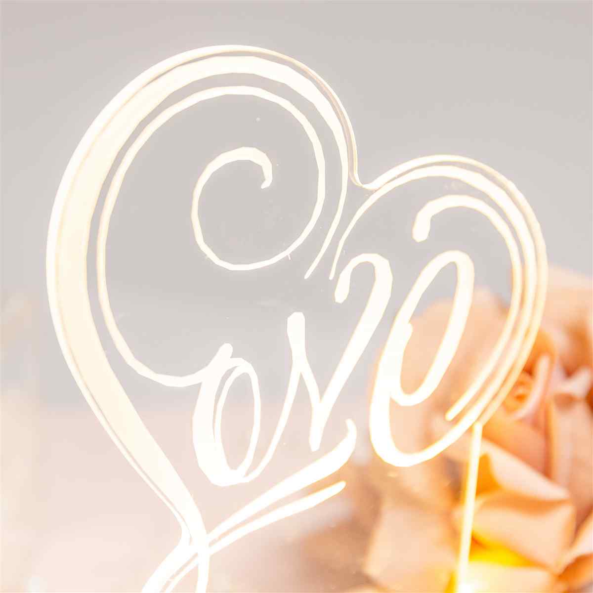 Led Luz Recuerdo LOVE para amores YKTG23 - Haga un click en la imagen para cerrar