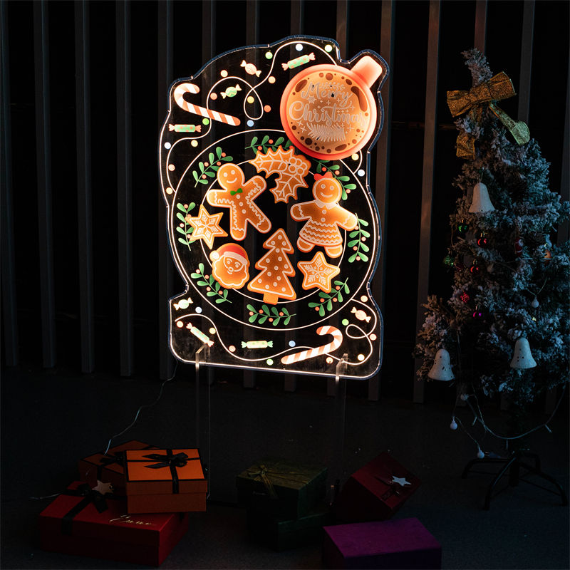 Luz de Navidad Acrilico de 5mm FGSG010
