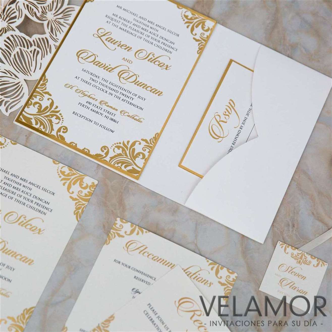 Tarjetas de Foil Diseño WFSI0032